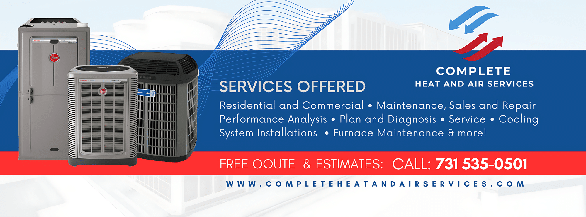 Complete Heat and Air Services Trusted HVAC Solutions