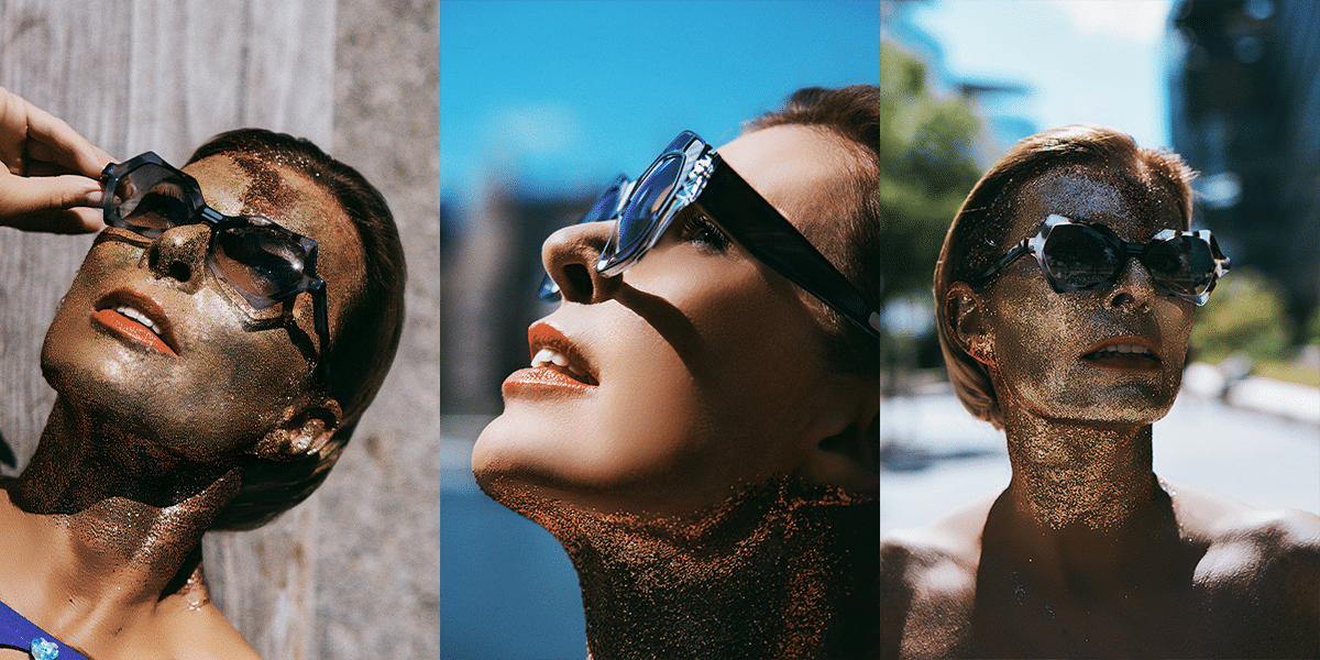 Martina Hirsch Becomes the Face of Dzmitry Samal’s New Eyewear Collection