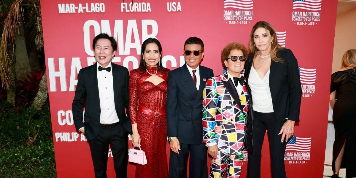 Caitlyn Jenner Storms Mar-a-Lago for Omar Harfouch’s Explosive Concerto for Peace